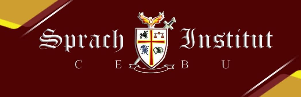Sprach Institut Cebu banner with school crest